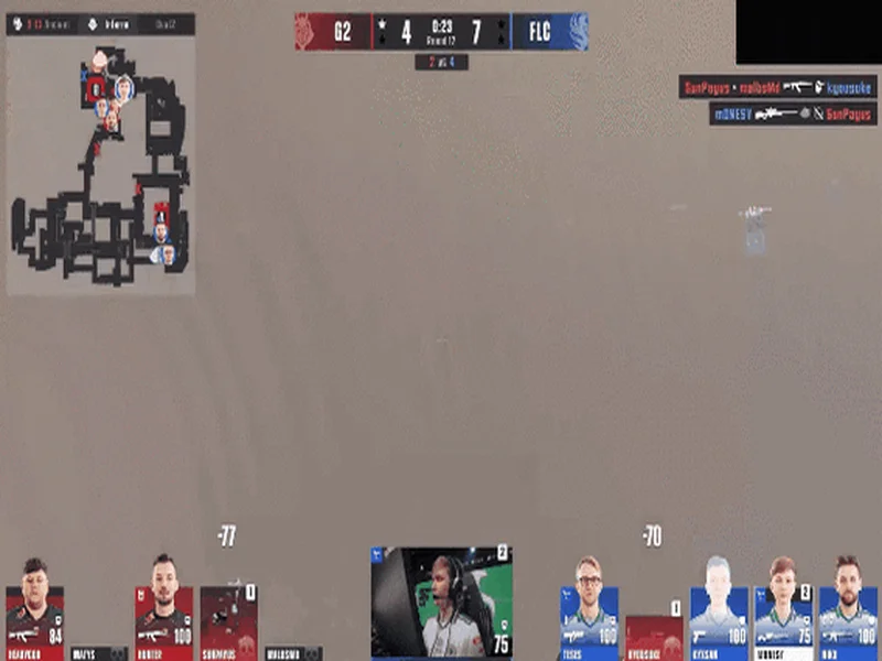 布达佩斯Major第三阶段:鹰势凌云!Falcons 2-1 G2